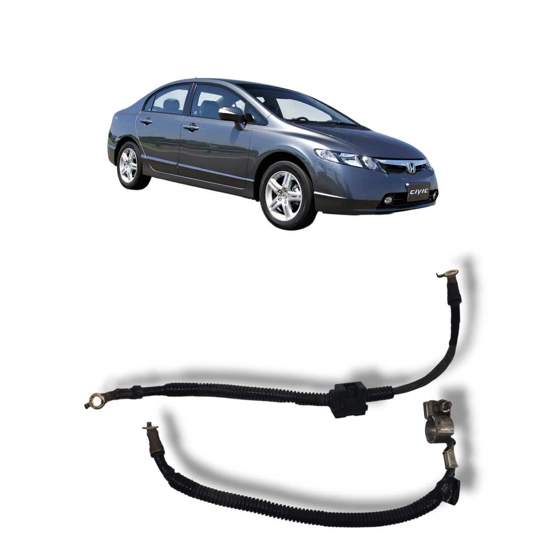 cabo bateria polo negativo positivo Honda Civic 2006 a 2011