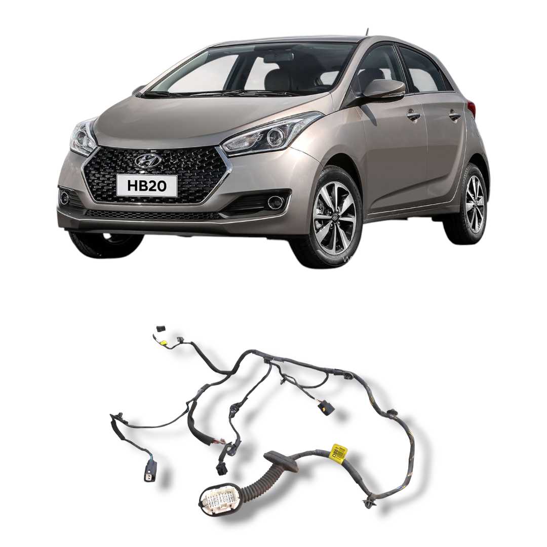 Chicote porta dianteira direita Hyundai HB20 2013 A 2019
