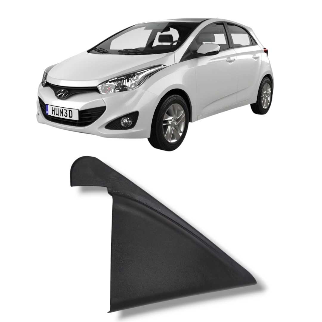 Moldura porta traseira esquerda Hyundai HB20 2013 a 2019