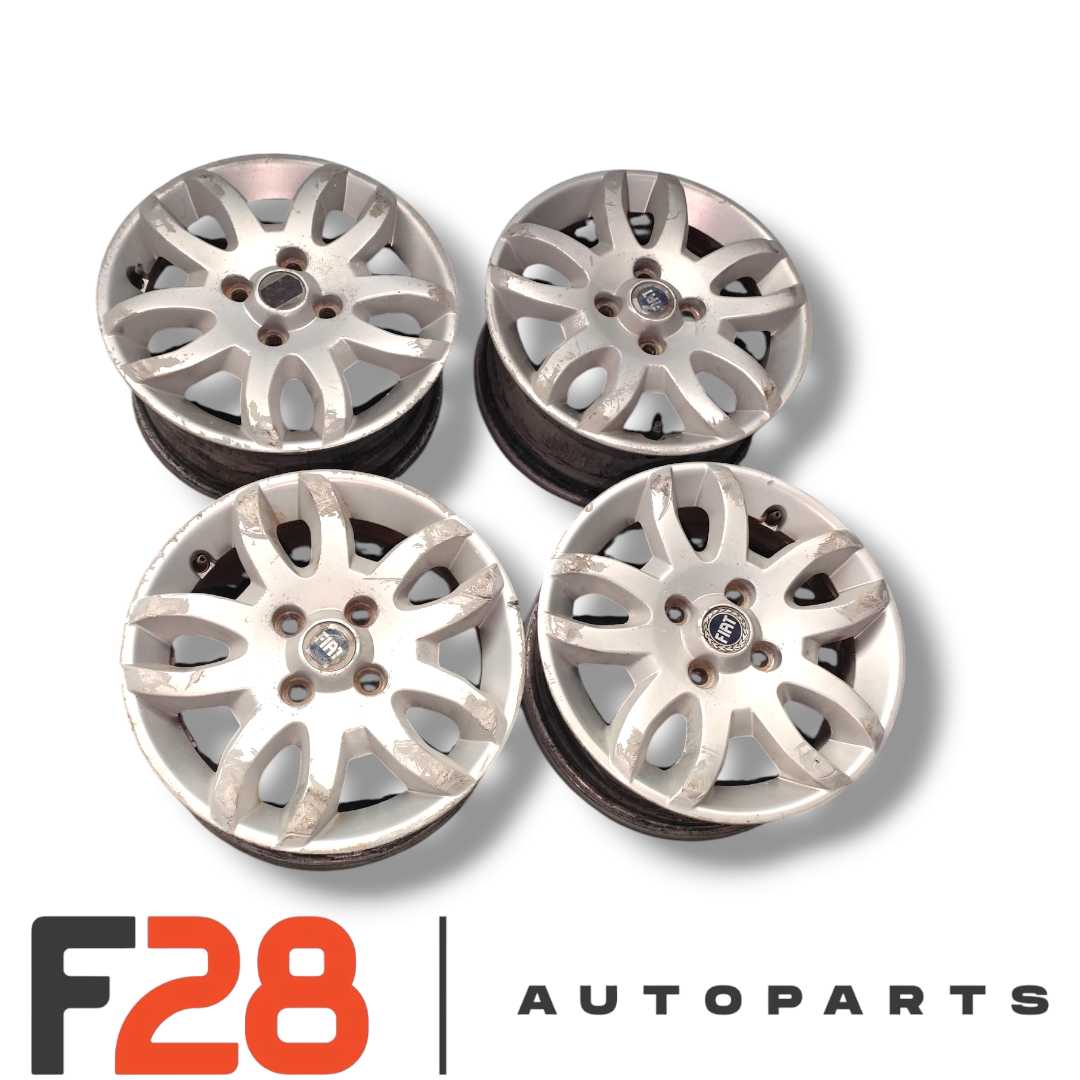 Jogo de rodas liga leve original Fiat aro 14