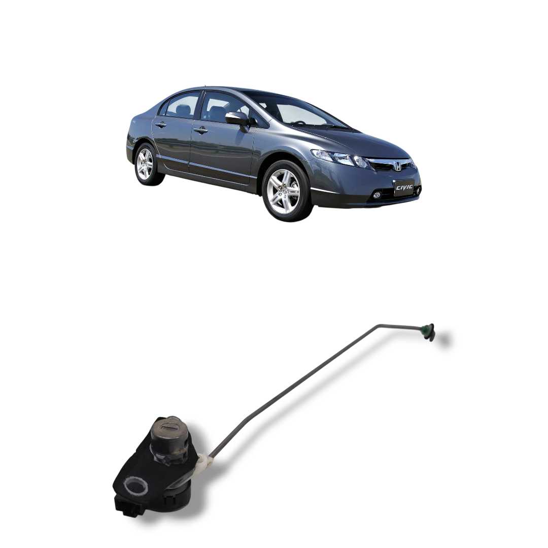 Miolo fechadura tampa traseira Honda Civic 2006 a 2011