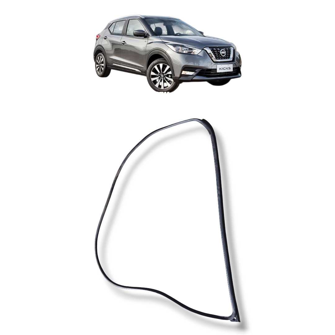 Borracha porta dianteira direita Nissan Kicks 2017 a 2021