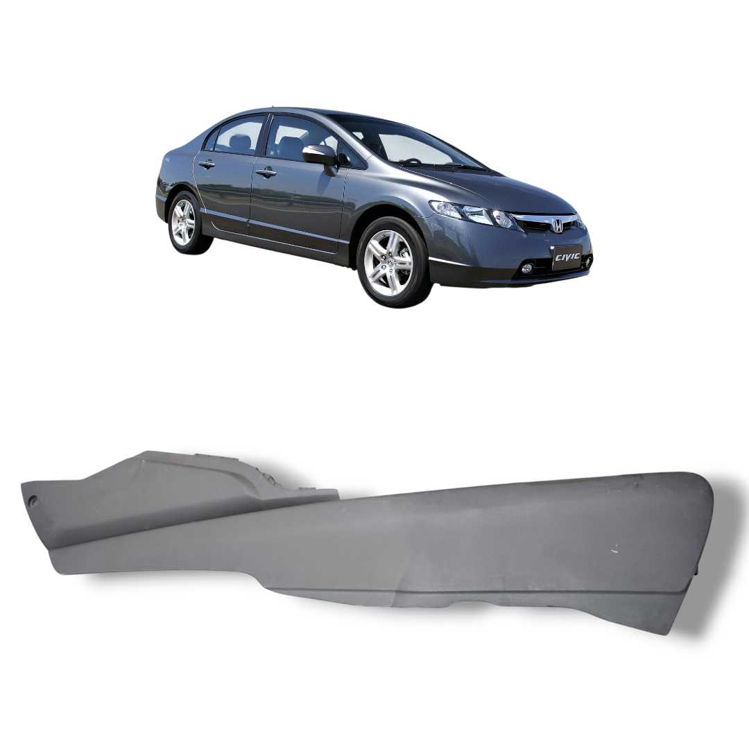 Moldura console central esq Honda Civic 2007 a 2011 original