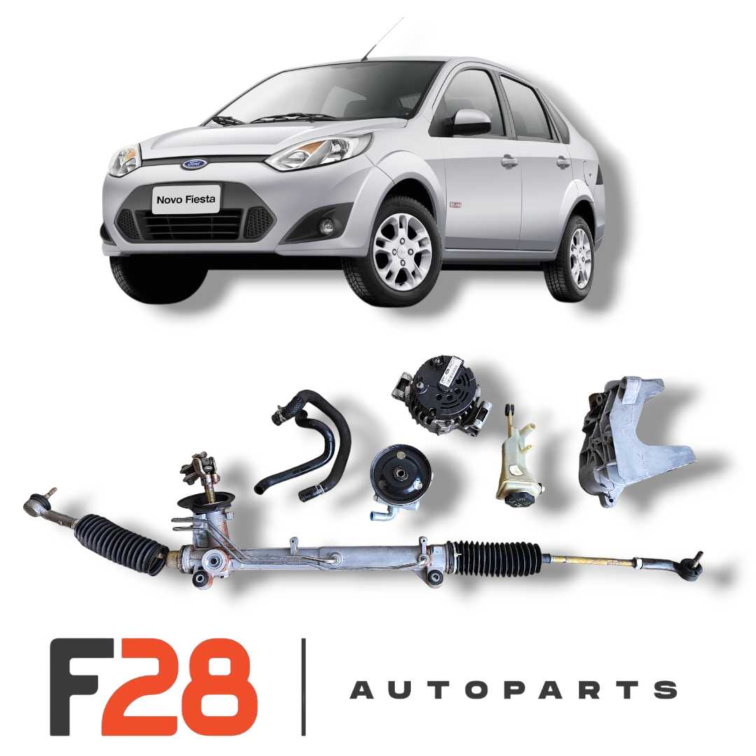 Kit direção hidráulica com alternador original Ford fiesta