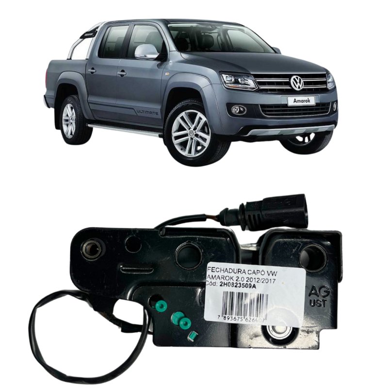 Fechadura Inf Capo Diant Jetta Amarok Passat Tiguan Touareg