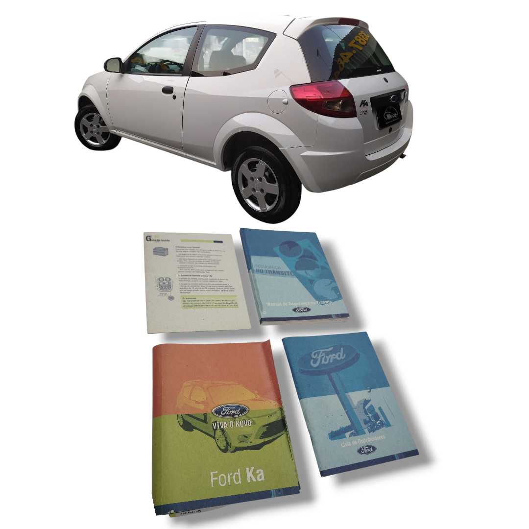 MANUAL PROPRIETÁRIO FORD FORD KA 1.0 2013 ORIGINAL