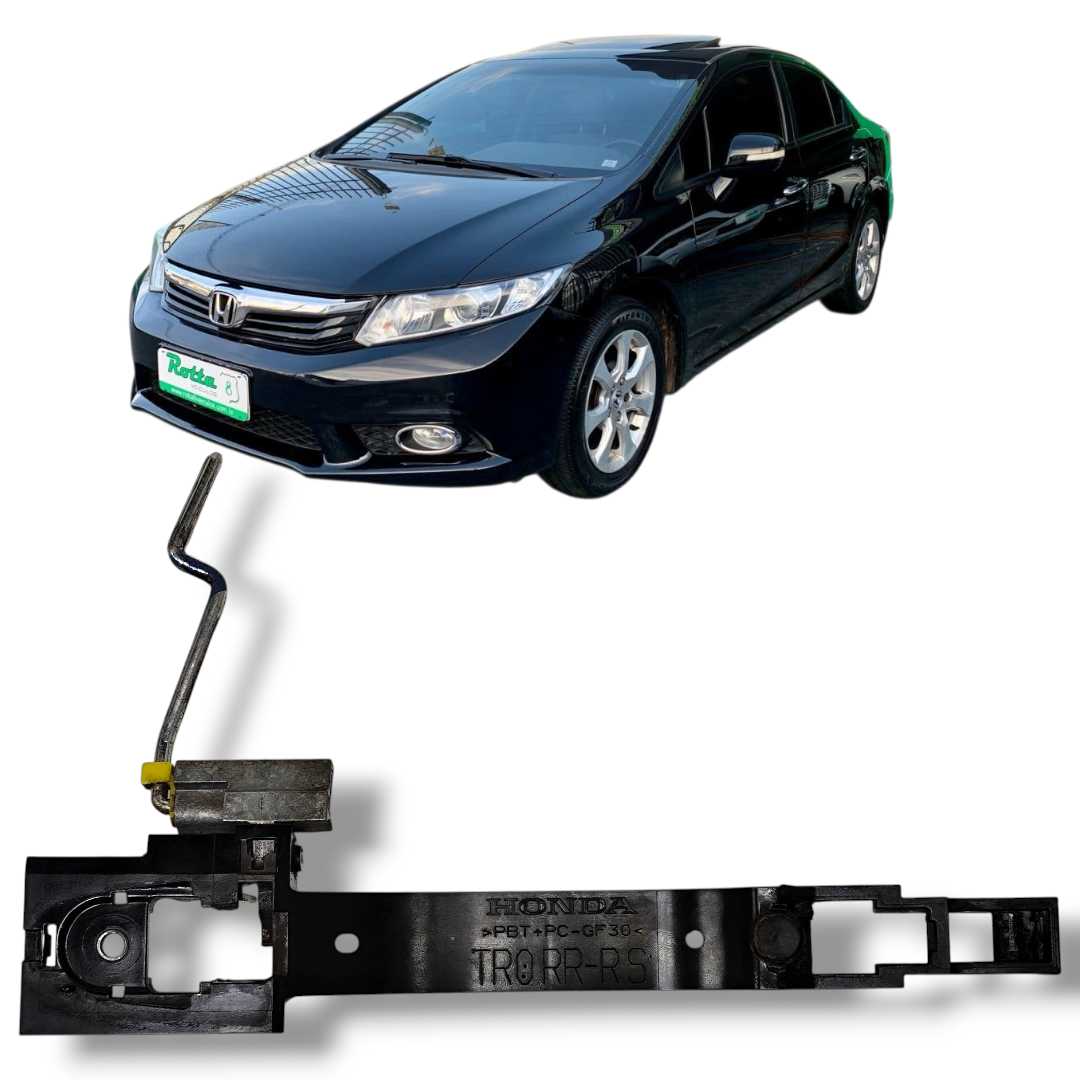 Suporte maçaneta traseira direita Honda Civic 2012 2016 orig