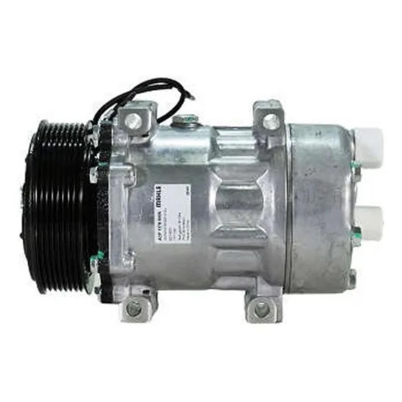 Compressor Ar Cond 7H15 Mahle Universal 12V Saída P/ Trás