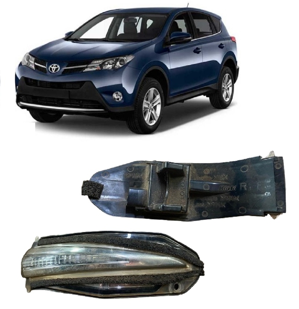Pisca Seta Retrovisor Toyota RAV4 2013 a 2018 Direito
