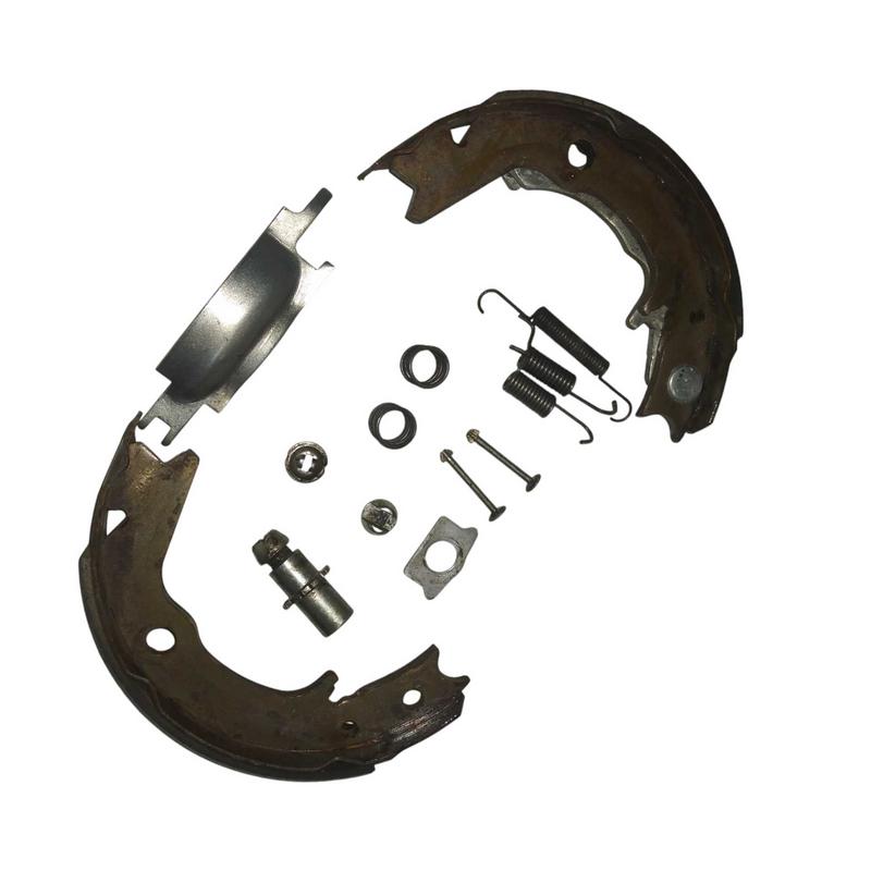 KIT SAPATA DE FREIO TRASEIRA ESQUERDA PAJERO TR4 FLEX 2012