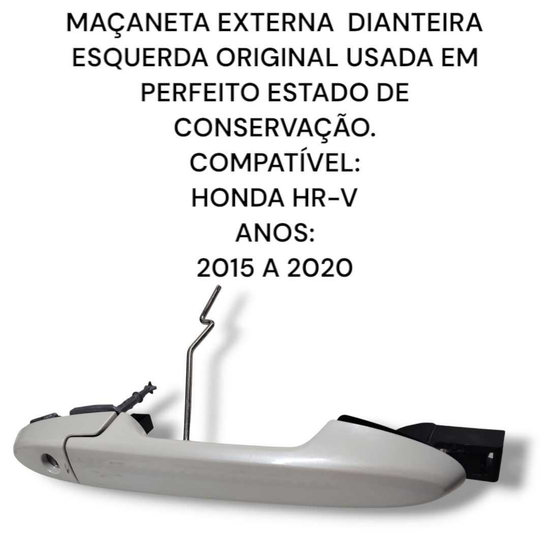  MAÇANETA EXTERNA DIANTEIRA ESQUERDA HONDA HR-V ORIGINAL 