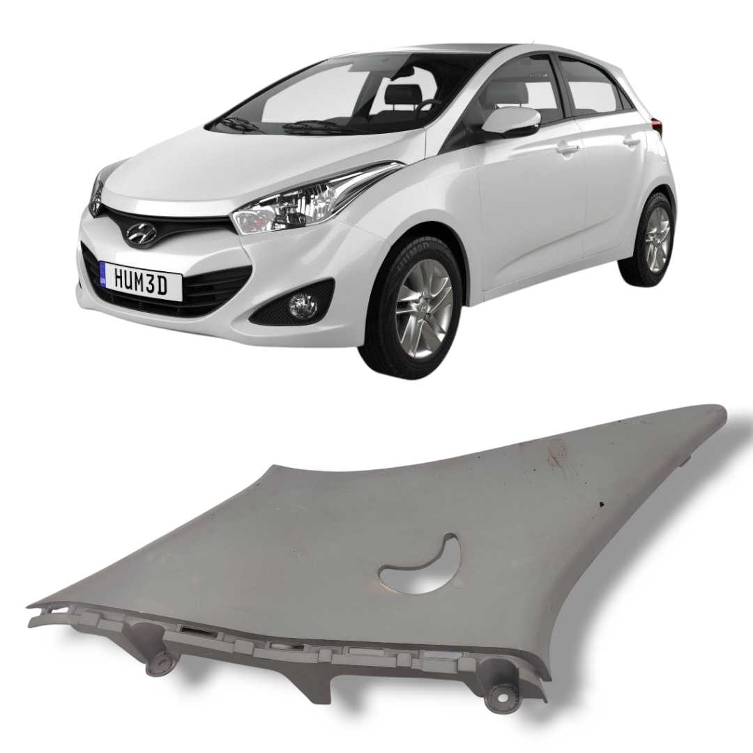 Acabamento traseiro esquerdo Hyundai HB20 2013 A 2019
