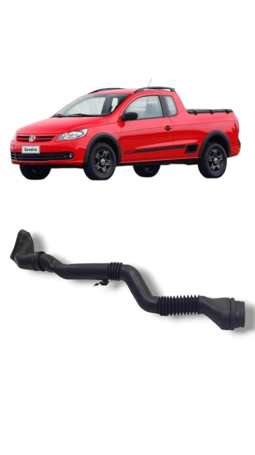 Mangueira duto dreno caixa ar original usado VW Saveiro G5