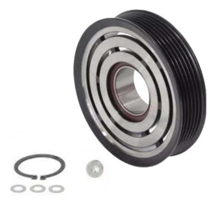 Polia Do Compressor Ar Cond Jeep Toro 2017 A 2020 6pk 1.8
