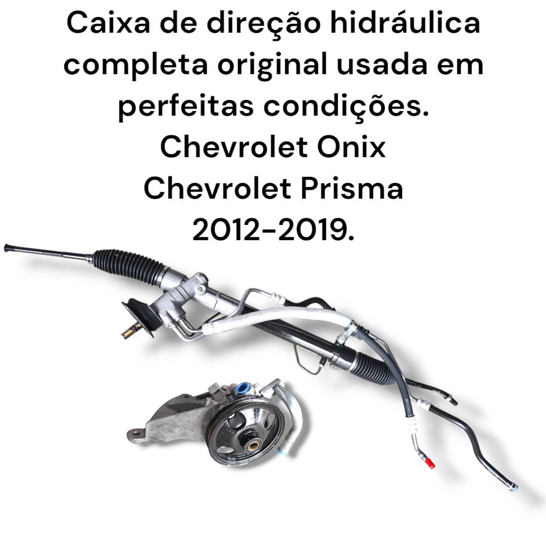 Caixa direção hidráulica GM Onix Prisma 2012 a 2019 original