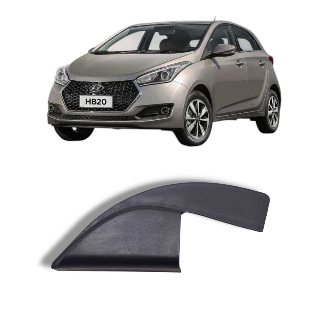 Moldura interna retrovisor esquerdo Hyundai HB20 2013 a 2019