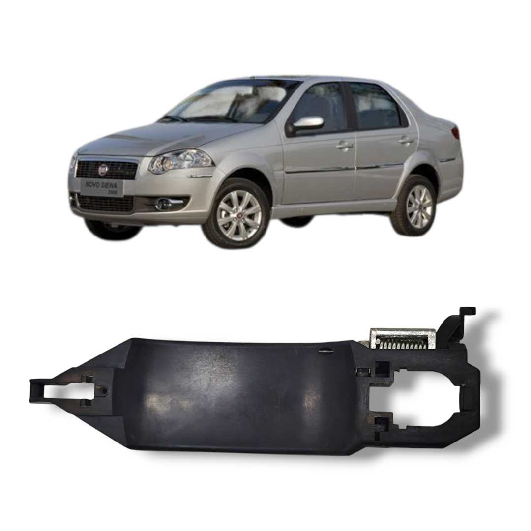 Suporte maçaneta dianteira esquerda Fiat Siena 2008 2012