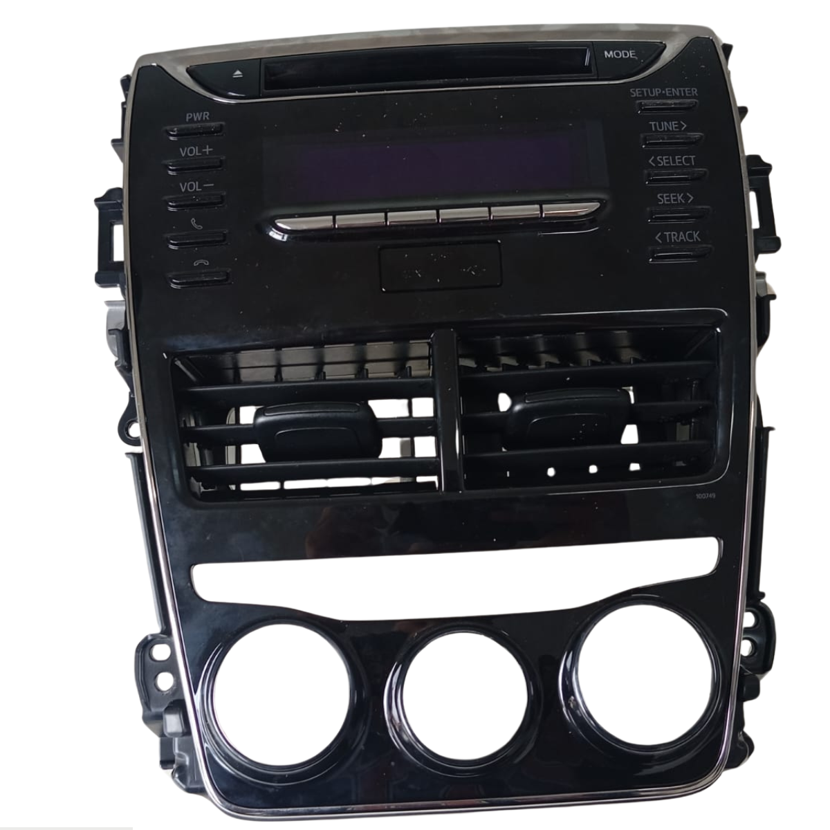 Moldura Console Central C/Radio Toyota Yaris 2018/2020