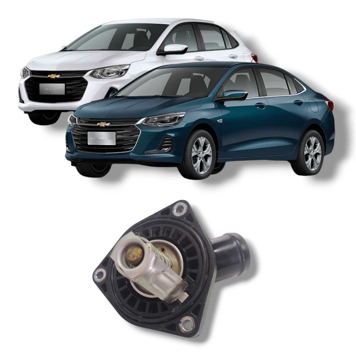 Válvula Termostática Chevrolet Onix GM 2020 a 2025 Original 