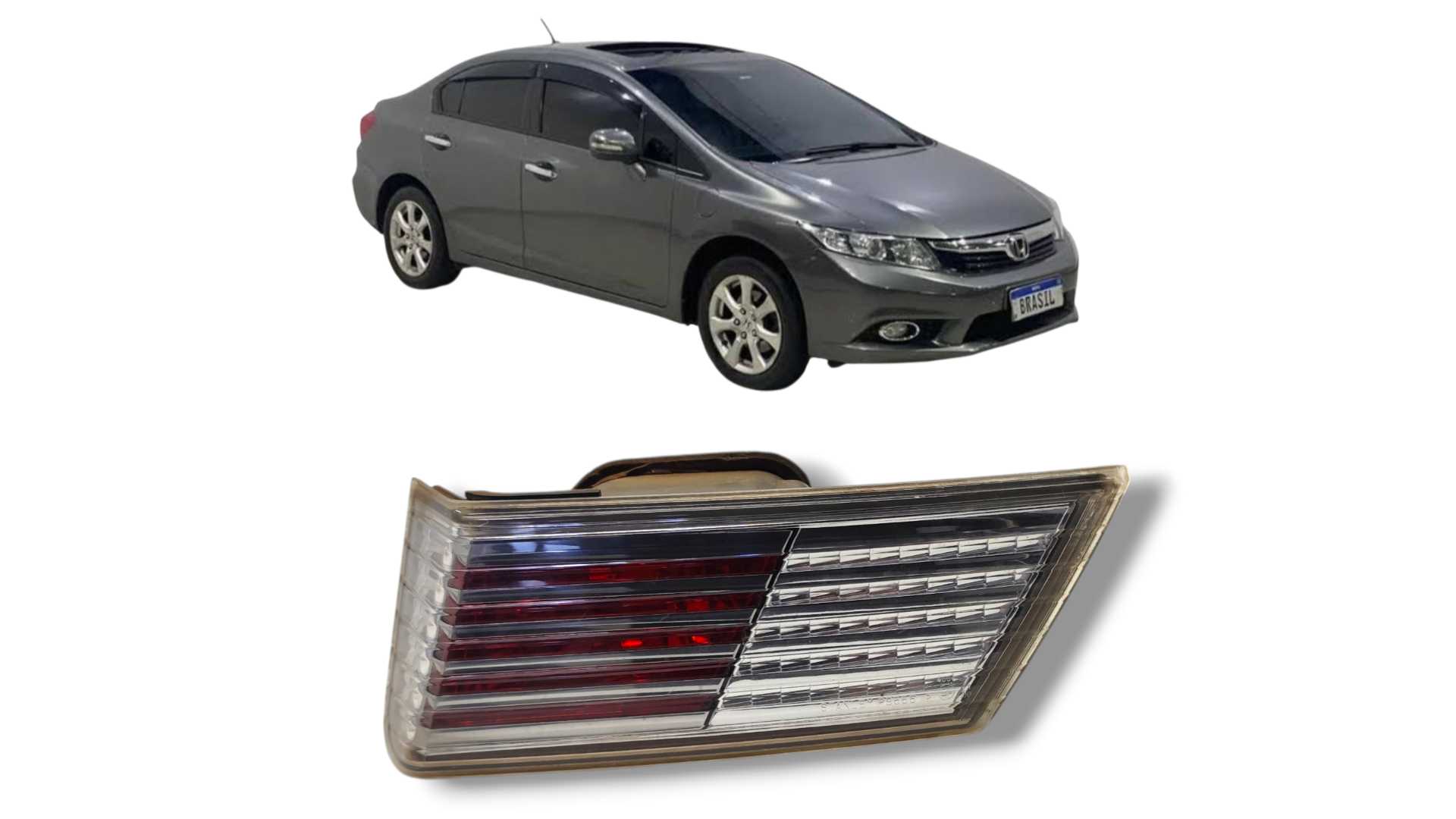 Lanterna Traseira Direita Civic G9 2012 2013 a 2016 (mala)