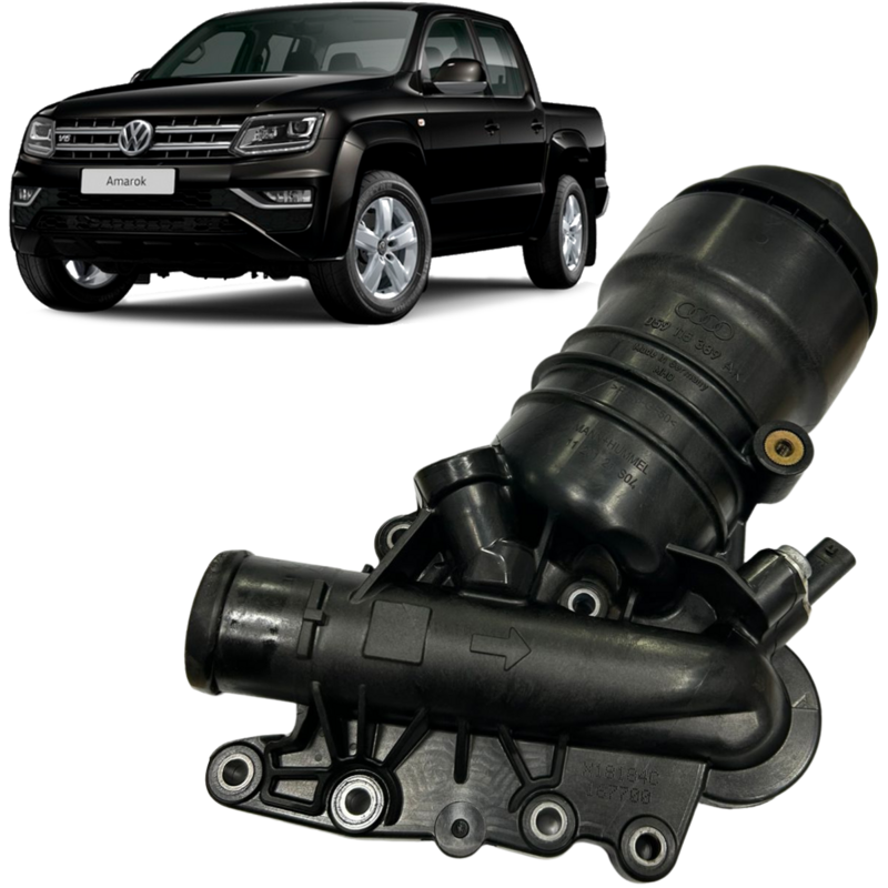 SUPORTE FILTRO DE ÓLEO VW AMAROK 3.0 059115389AK