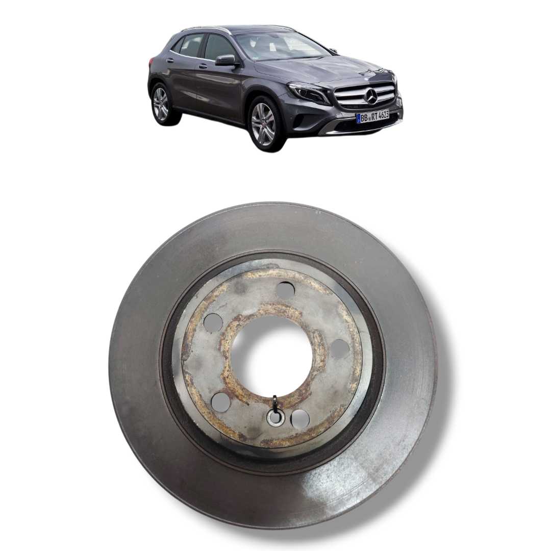 Disco freio traseiro Mercedes GLA 200 2015 a 2018 original