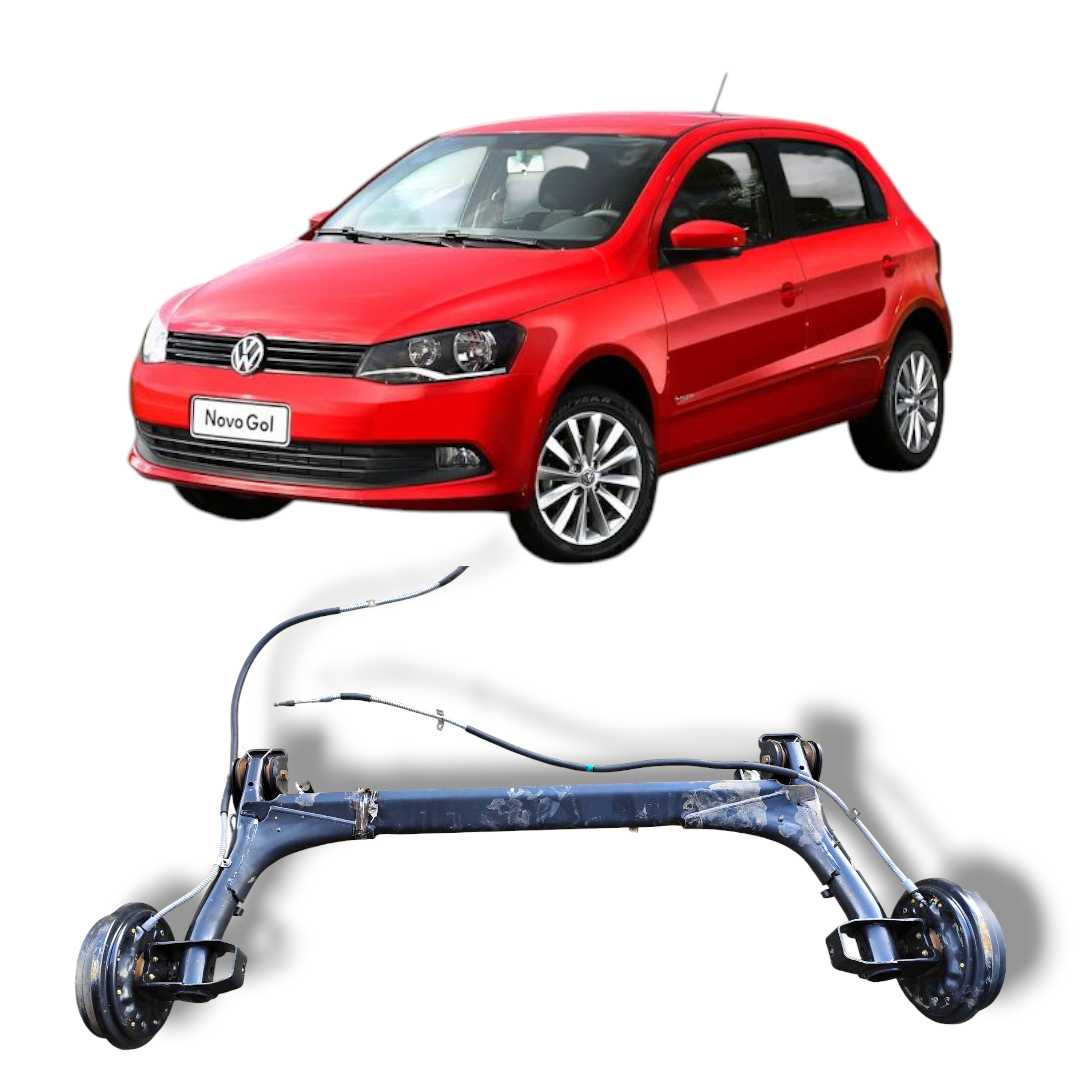 Eixo traseiro VW Volkswagen Gol G6