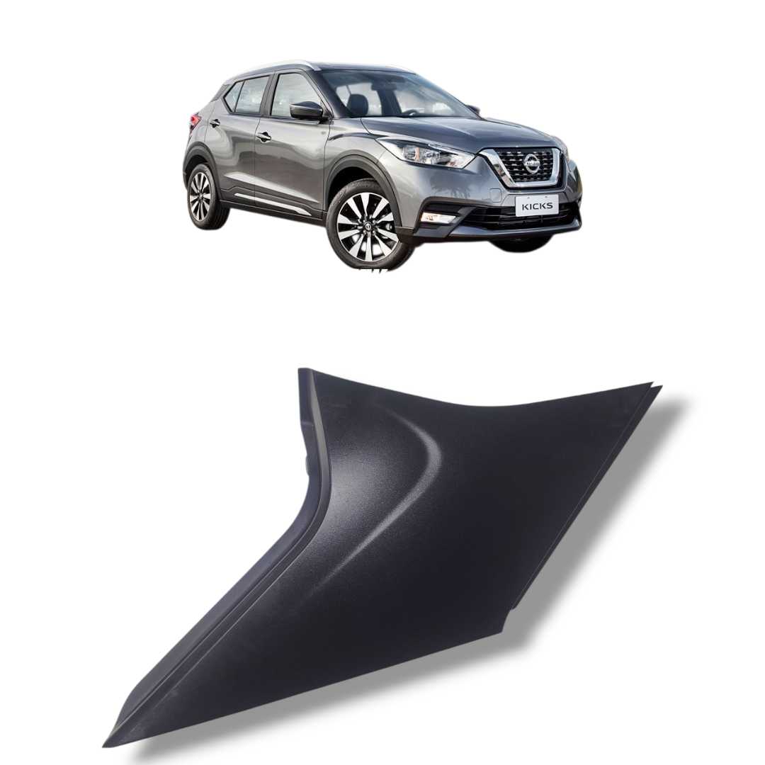 Moldura coluna traseira direita Nissan Kicks 2017 a 2021