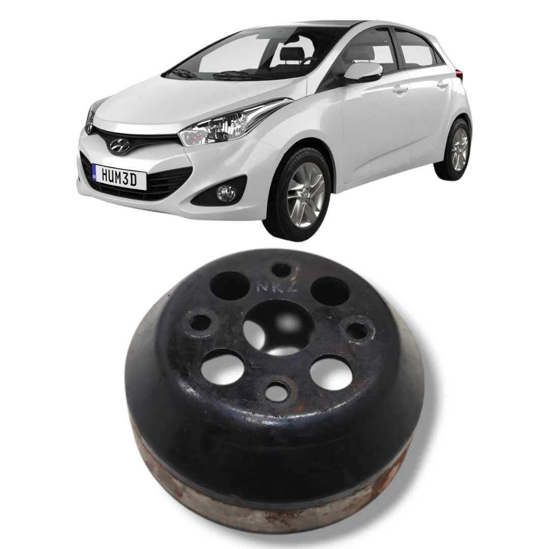 Polia bomba de água Hyundai Hb20 2013 a 2019