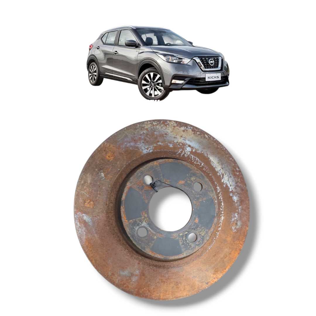 Disco de freio dianteiro Nissan kicks 2017 a 2021 original