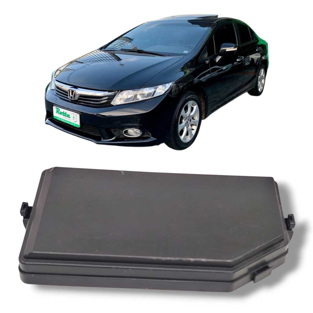 Tampa caixa fusível Honda Civic 2012 a 2016 original