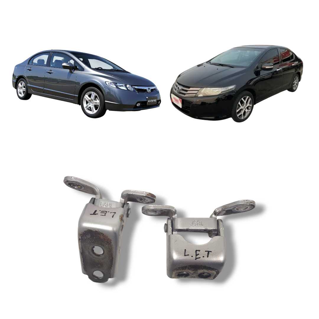 Dobradiça porta traseira esquerda Honda Civic 2007 2011