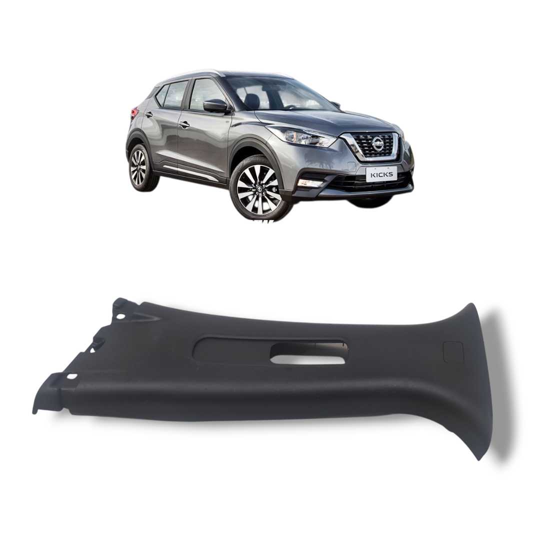 Moldura superior Coluna esquerda Nissan kicks 2017 a 2021