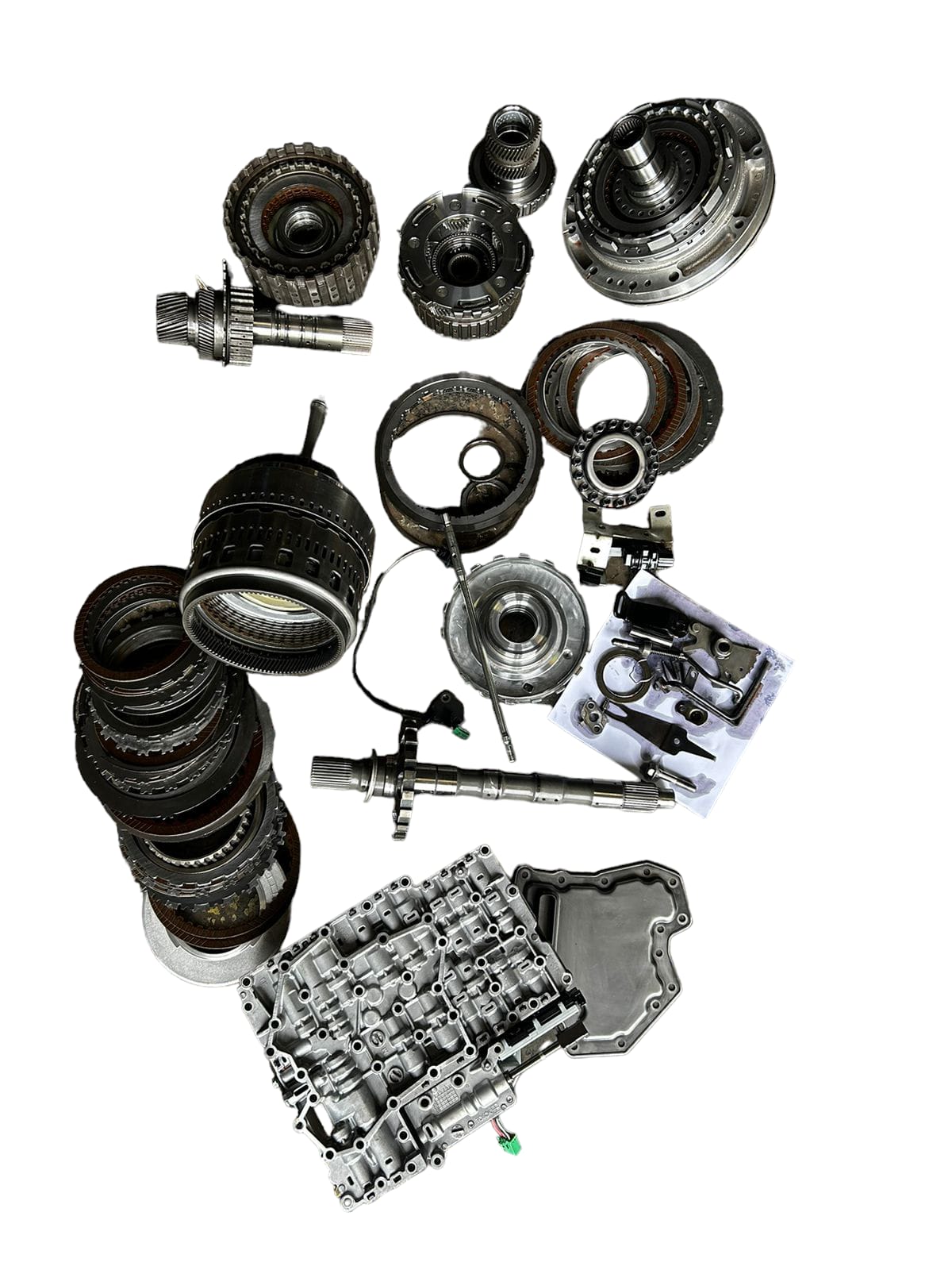 KIT CAMBIO FRONTIER 2017/ BLOCO HIDRAULICO DISCO PISTÃO EIXO