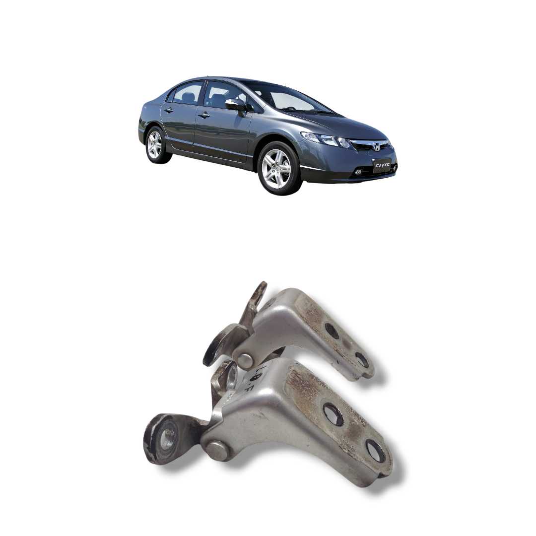 Dobradiça porta frontal direita Honda Civic 2006 a 2011
