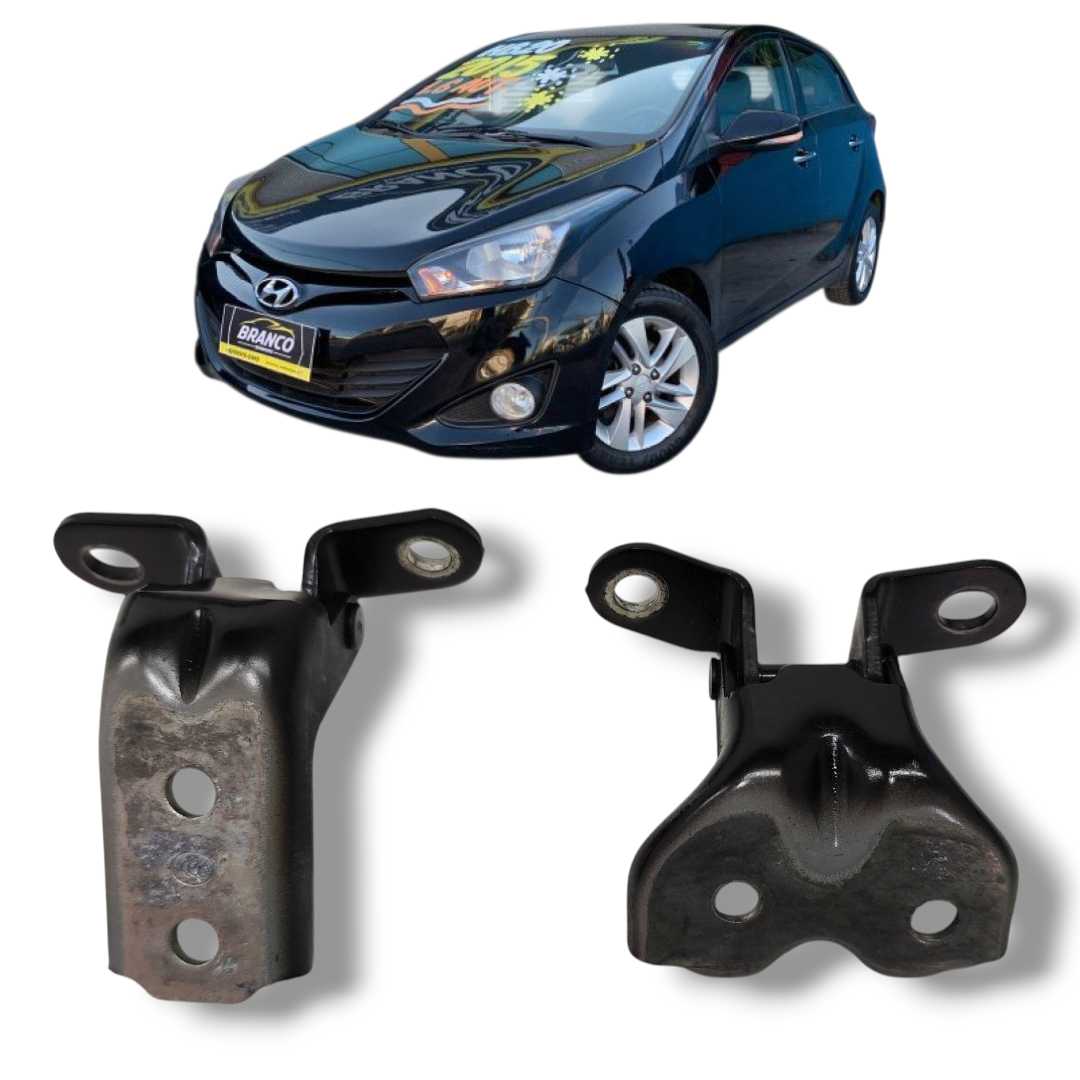 Dobradiça porta dianteira esquerda Hyundai HB20 2012 2019