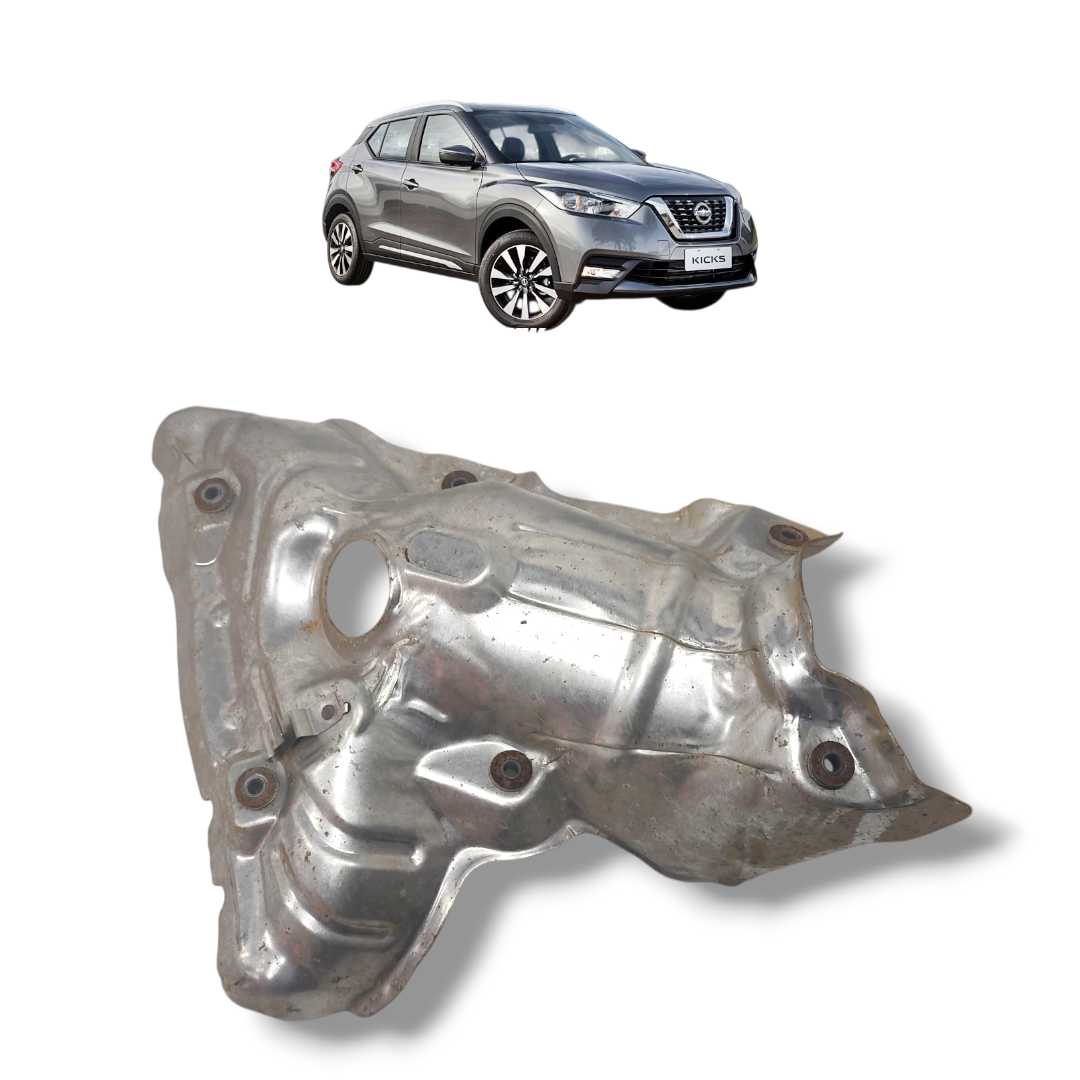 Defletor catalizador escape Nissan kicks 2017 a 2021 origina