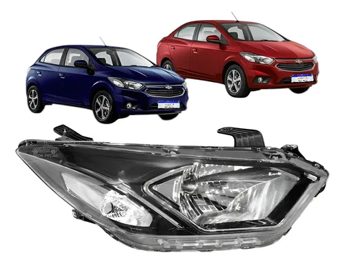 Farol Direito Onix Prisma 2017 a 2019 Lt Ltz Adv Effect Led