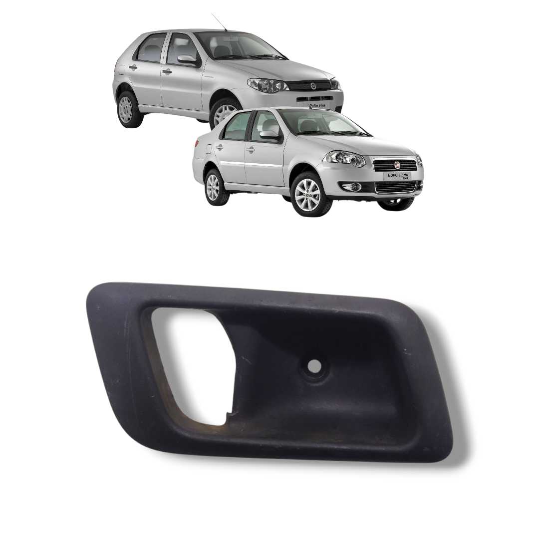 Moldura maçaneta interna TE Fiat Palio Siena  2008 a 2014