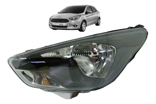 Farol Esquerdo Ka 2015 2016 a 2018 Fumê