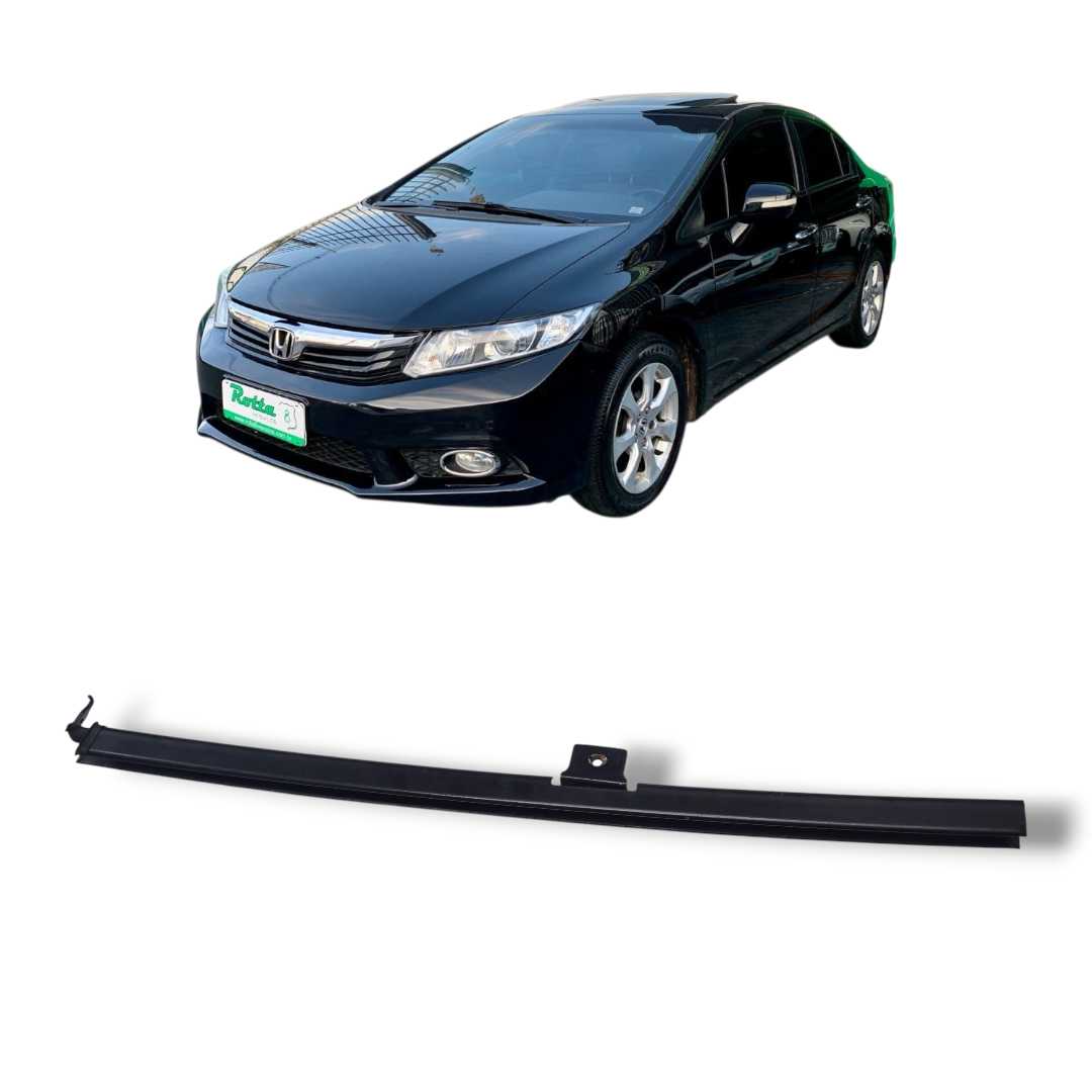 Guia vidro traseiro direito Honda Civic G9 2012 a 2016