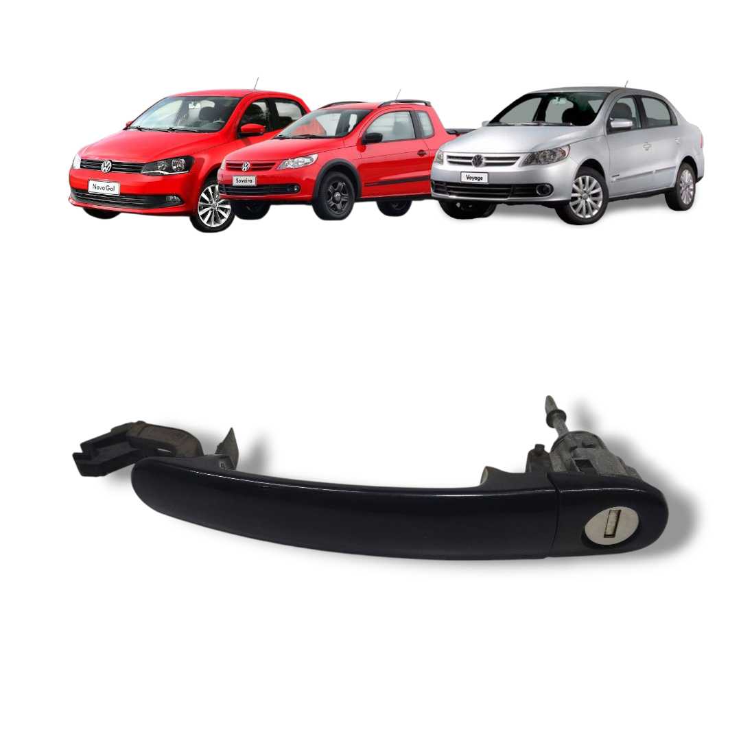 Maçaneta externa cilindro VW gol Voyage Saveiro 2008-2016