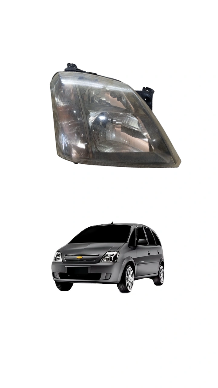 Farol Esquerdo Meriva 2003 2004 a 2012