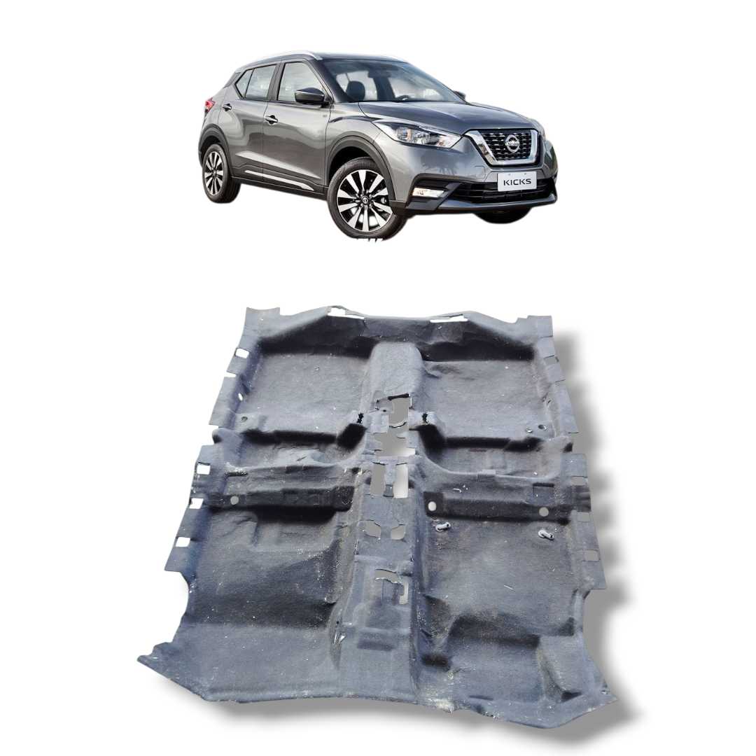 Carpete assoalho Nissan Kicks 2017 2021 original