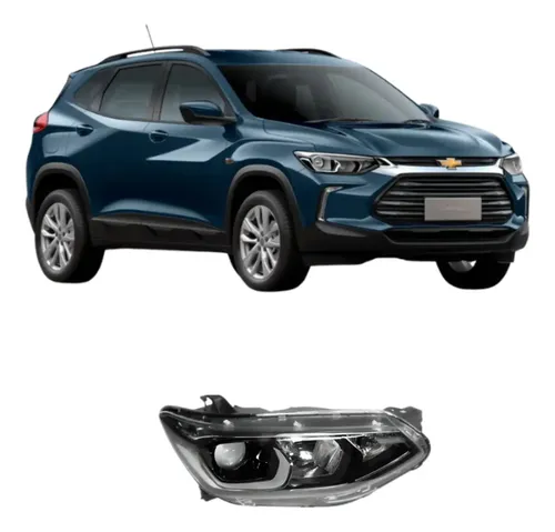 Farol Direito Tracker 2020 2021 a 2025 S/ Led