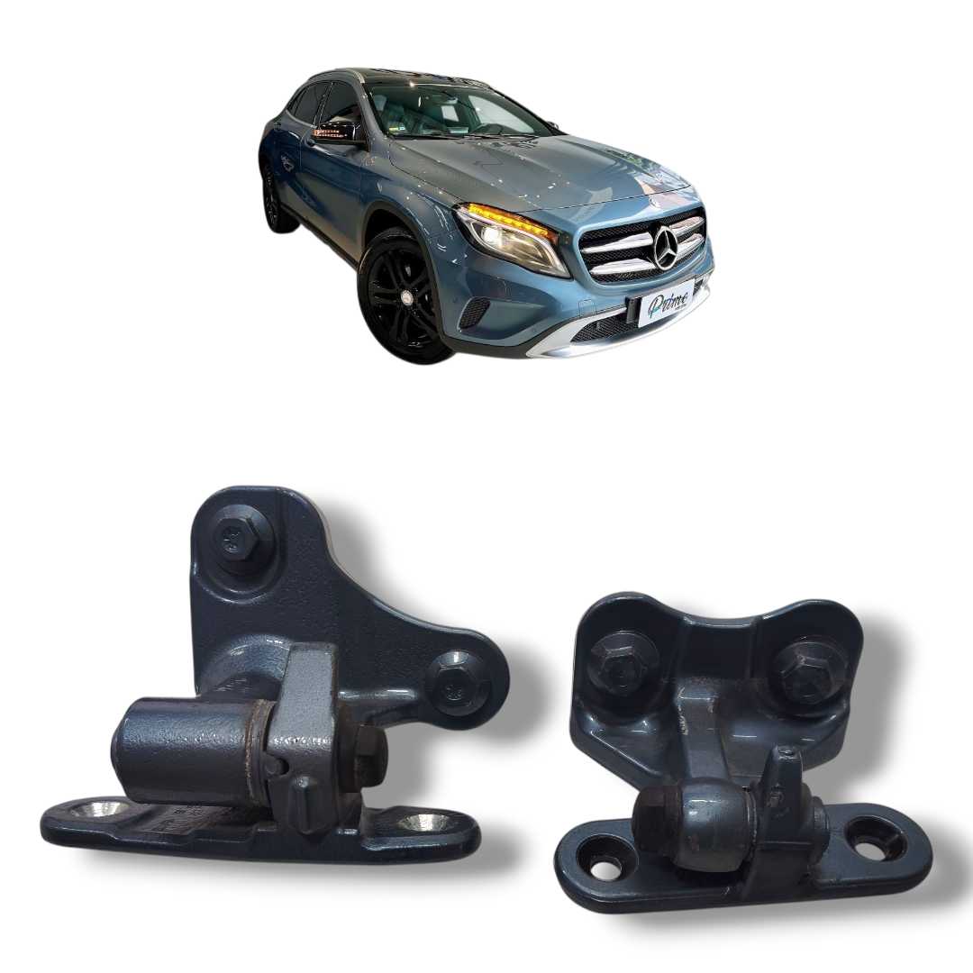 Par dobradiça porta traseira esq mercedes GLA 200 2015 2020