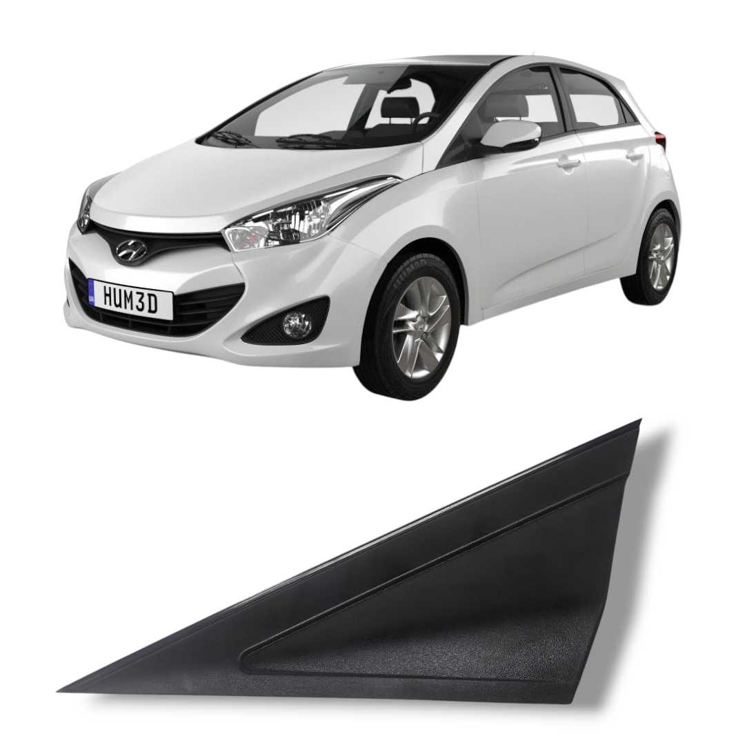 Moldura externo retrovisor esquerdo Hyundai HB20 2013 2019