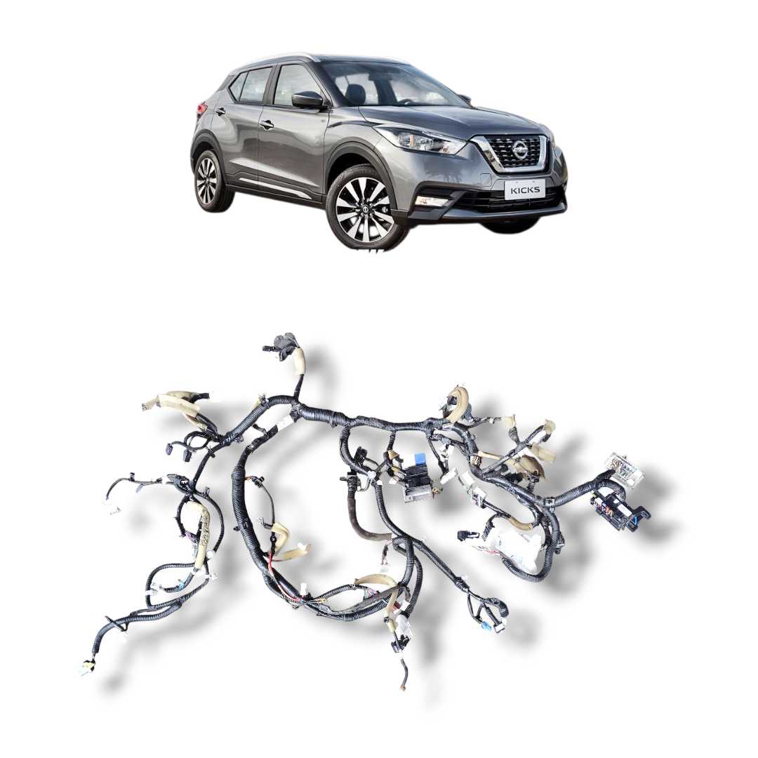 Chicote caixa fusível Nissan Kicks 2017 2021 original