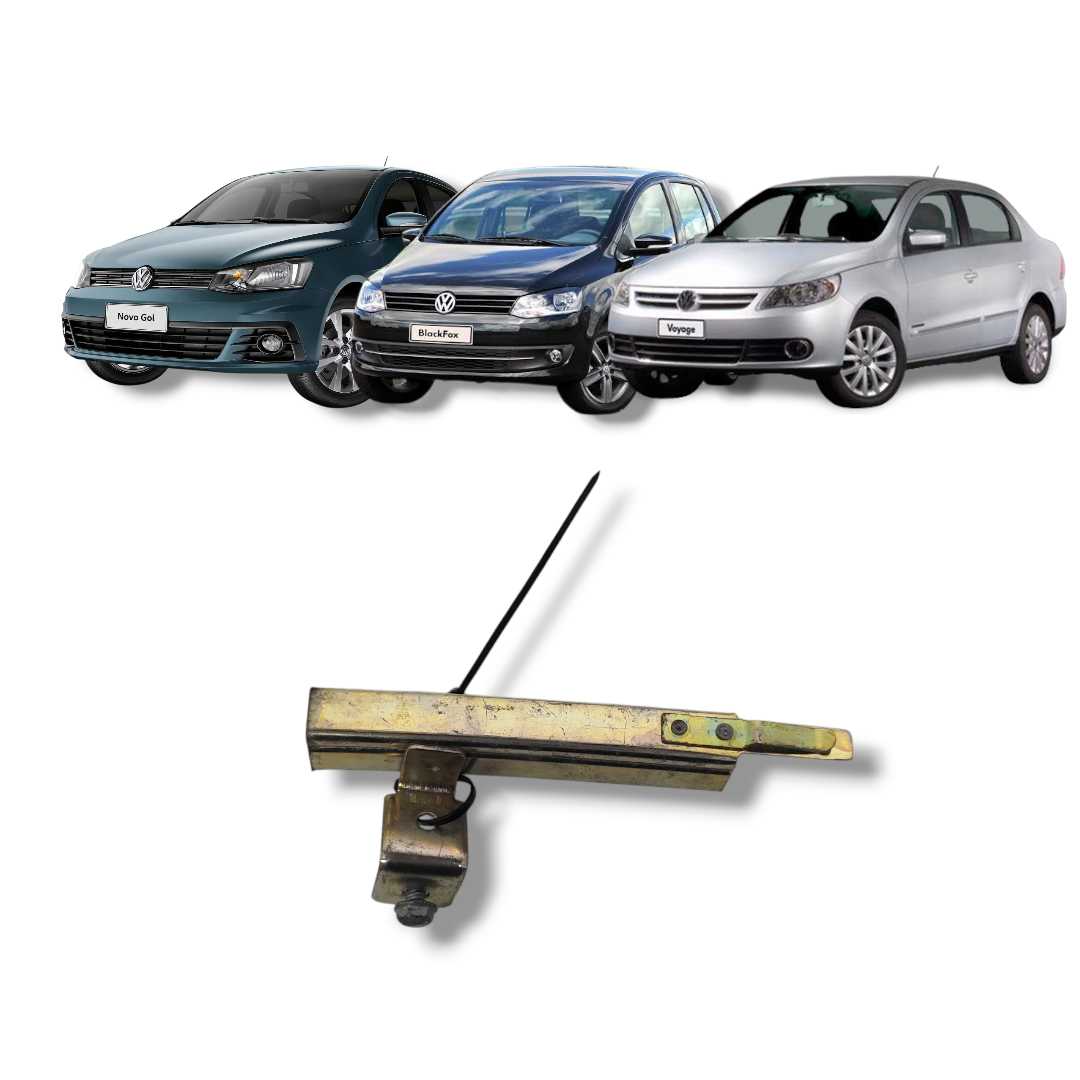 Trilho guia vidro traseira esquerda VW gol 2008-2016 origina