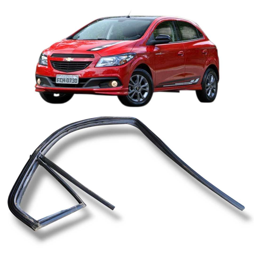 Borracha vidro traseiro direito GM Onix 2013 2019 original